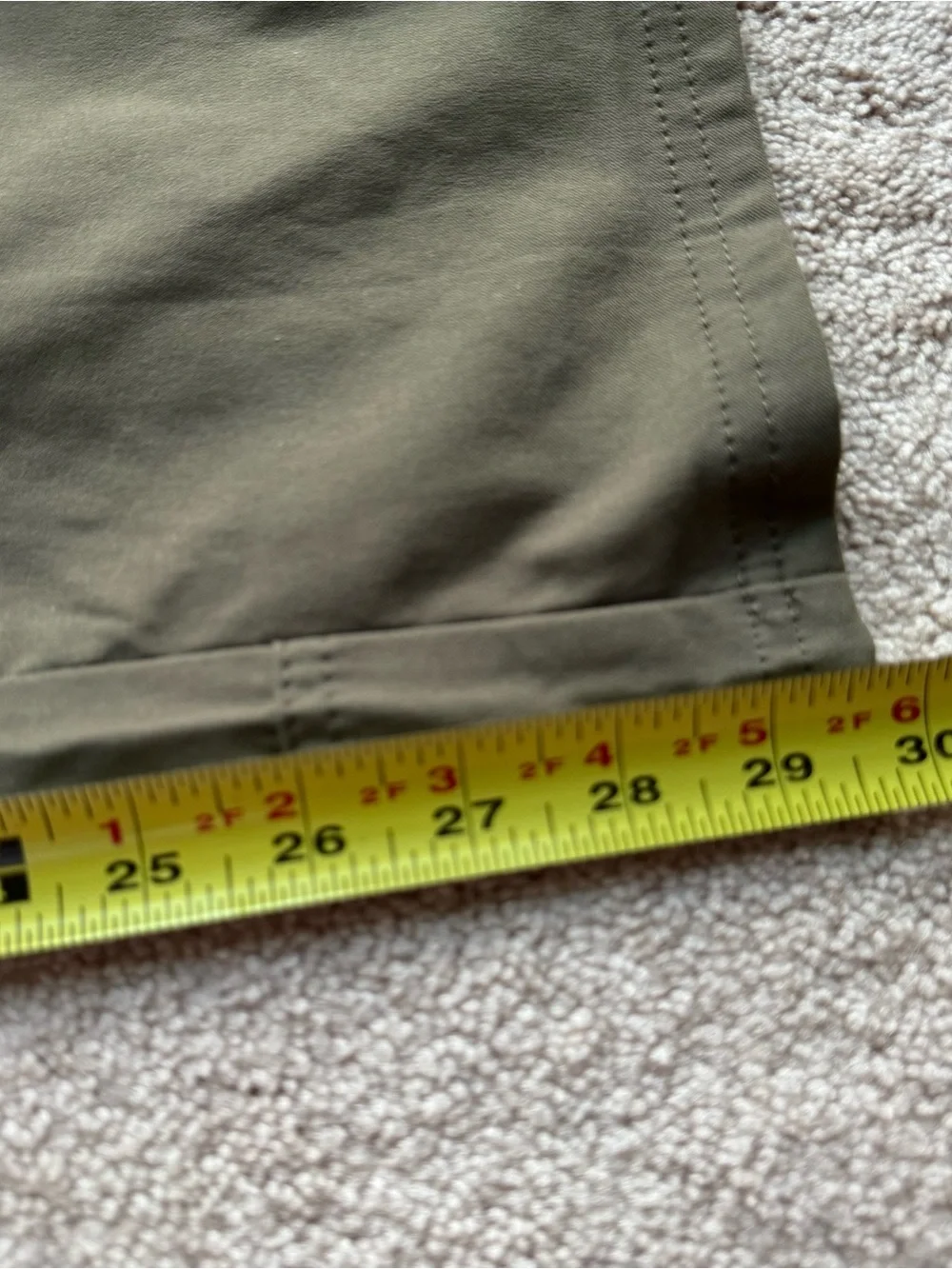 Prana Stretch Zion Pant II Mens 31 x 30 Slate Green Hiking Cargo Pants NWT